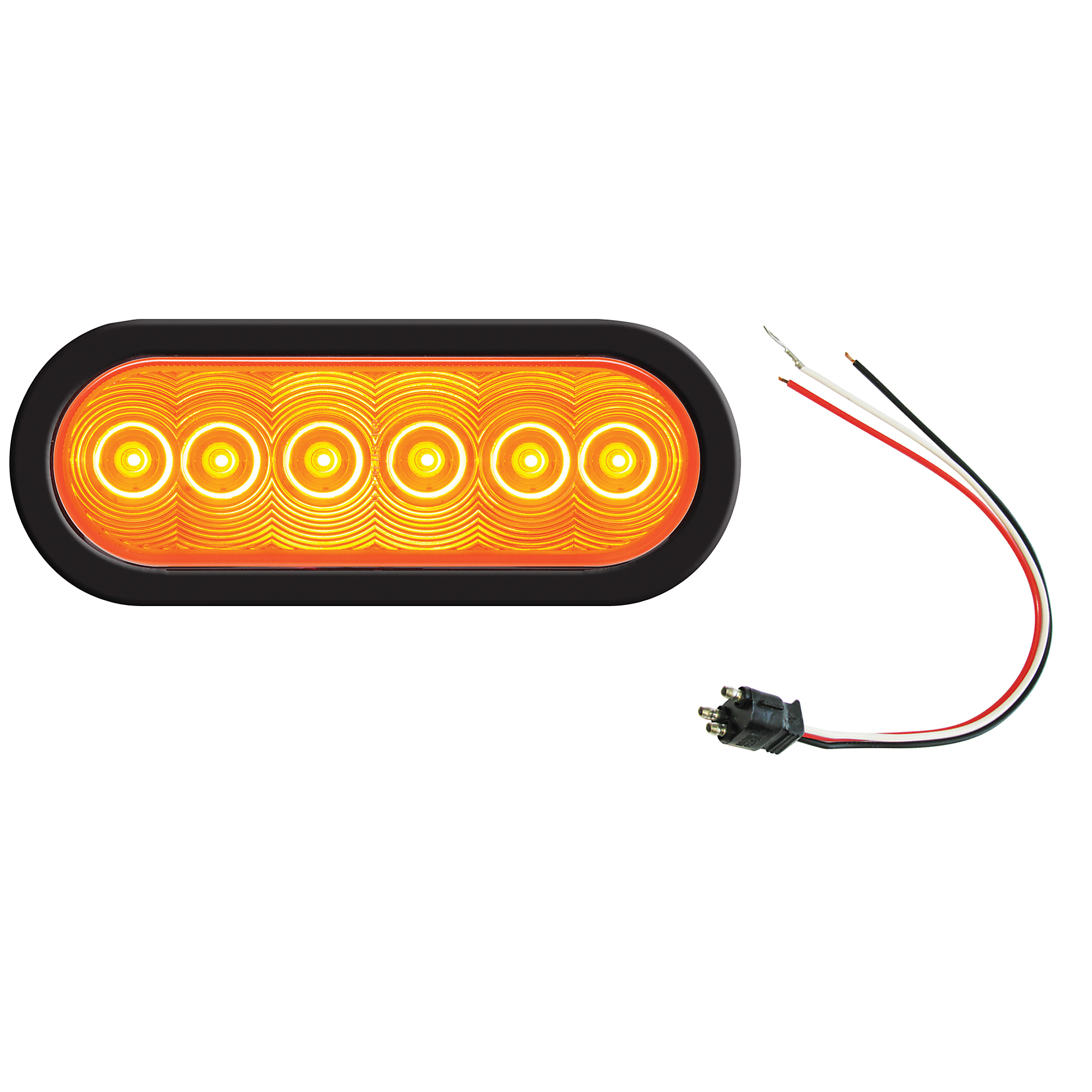 6-LED 6" YELLOW PARKING/TURN SIGNAL KIT